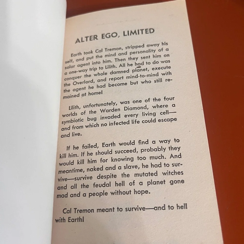 Lilith A‎ Snake in the Grass Jack L Chalker 1st Ed 1981 Sci-Fi Paperback Book